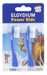 Elgydium Power Kids 2 Têtes pour Brosse à Dents Electrique Power Kids Elgydium Power Kids 2 Têtes pour Brosse à Dents Electrique Power Kids