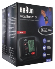 Braun VitalScan 3 Wrist Blood Pressure Monitor