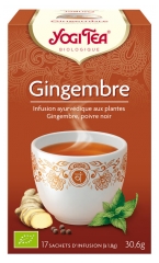 Yogi Tea Gingembre 17 Sachets Yogi Tea Gingembre 17 Sachets
