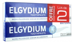 Elgydium Whitening Toothpaste 2 x 75ml Elgydium Whitening Toothpaste 2 x 75ml