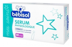 Bébisol Sérum Physiologique 40 x 5 ml Bébisol Sérum Physiologique 40 x 5 ml