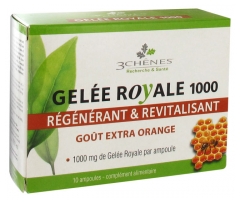 Les 3 Chênes Gelée Royale 1000 Régénérant et Revitalisant 10 Ampoules Les 3 Chênes Gelée Royale 1000 Régénérant et Revitalisant 10 Ampoules