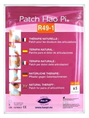 Hao Pi Parche R49-1 Dolor de las Articulaciones 5 Parches Hao Pi Parche R49-1 Dolor de las Articulaciones 5 Parches