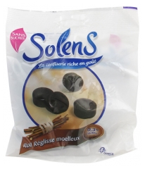 Solens Soft Liquorice Roll Gums 100g Solens Soft Liquorice Roll Gums 100g