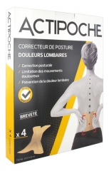 Cooper Actipoche Correcteur de Posture Douleurs Lombaires 4 Correcteurs Cooper Actipoche Correcteur de Posture Douleurs Lombaires 4 Correcteurs