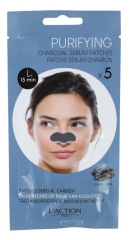 L'Action Paris Charcoal Sebum Patches 5 Strips L'Action Paris Charcoal Sebum Patches 5 Strips