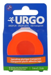 Urgo Transparente Plastik Sparadrap 1 Spender 5 m x 2,5 cm Urgo Transparente Plastik Sparadrap 1 Spender 5 m x 2,5 cm