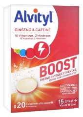 Alvityl Boost Ginseng et Caféine 20 Comprimés Alvityl Boost Ginseng et Caféine 20 Comprimés