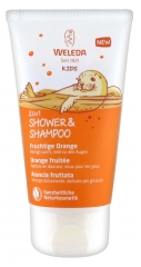 Weleda Kids Douche & Shampoing 2-en-1 Orange Fruitée 150 ml Weleda Kids Douche & Shampoing 2-en-1 Orange Fruitée 150 ml