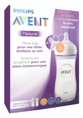 Avent Natural Baby Bottle 330ml 6 Months and + Batch of 2 Avent Natural Baby Bottle 330ml 6 Months and + Batch of 2