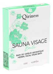 Qiriness Sauna Visage Bain de Vapeur Aromatique Édition Limitée Bali 4 Galets x 8 g Qiriness Sauna Visage Bain de Vapeur Aromatique Édition Limitée Bali 4 Galets x 8 g