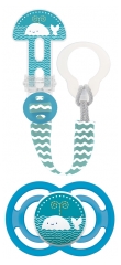 MAM Sucette Perfect & Attache-Sucette Silicone 18 Mois et + MAM Sucette Perfect & Attache-Sucette Silicone 18 Mois et +