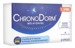 Laboratoires IPRAD ChronoDorm Melatonin 1,9 mg 30 Sublinguale Tabletten Laboratoires IPRAD ChronoDorm Melatonin 1,9 mg 30 Sublinguale Tabletten