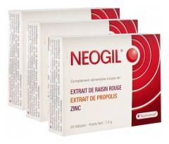Nutrivercell Neogil Lot de 3 x 20 Gélules