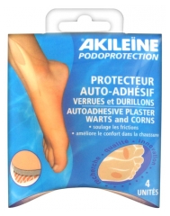 Akileïne Podoprotection Autoadhesive Plaster Warts and Corns 4 Units Akileïne Podoprotection Autoadhesive Plaster Warts and Corns 4 Units