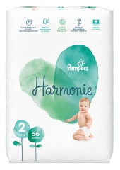 Pampers Harmonie 56 Couches Taille 2 (4-8 Kg) Pampers Harmonie 56 Couches Taille 2 (4-8 Kg)