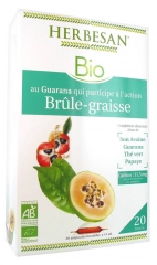 Herbesan Bio Complexe Guarana Brûle-Graisse 20 Ampoules de 15 ml Herbesan Bio Complexe Guarana Brûle-Graisse 20 Ampoules de 15 ml