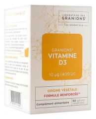 Granions Vitamine D3 60 Gélules Granions Vitamine D3 60 Gélules