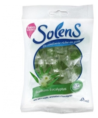 Solens Bonbons aux Arômes naturels d'Eucalyptus Sans Sucre 75 g Solens Bonbons aux Arômes naturels d'Eucalyptus Sans Sucre 75 g