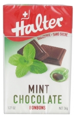 Halter Bonbons Sans Sucres Menthe Chocolat 36 g Halter Bonbons Sans Sucres Menthe Chocolat 36 g