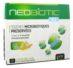Santé Verte Neobiotic Ci 20 Sticks Santé Verte Neobiotic Ci 20 Sticks