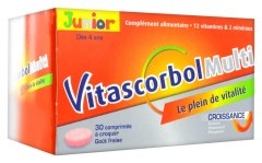 VitascorbolMulti Junior 30 Comprimés VitascorbolMulti Junior 30 Comprimés
