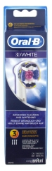 Oral-B 3D White 3 Replacement Brush Heads Oral-B 3D White 3 Replacement Brush Heads