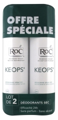 RoC Keops Trocken Deo-Spray 2 x 150 ml RoC Keops Trocken Deo-Spray 2 x 150 ml