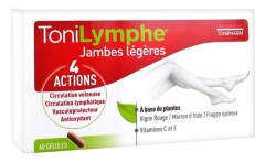 Tonipharm ToniLymphe Jambes Légères 60 Gélules Tonipharm ToniLymphe Jambes Légères 60 Gélules