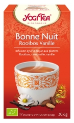 Yogi Tea Bonne Nuit Rooibos Vanille 17 Sachets Yogi Tea Bonne Nuit Rooibos Vanille 17 Sachets