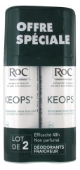 RoC Keops Deo Spray Frische Doppelpack 2 x 100 ml RoC Keops Deo Spray Frische Doppelpack 2 x 100 ml