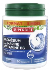 Super Diet Magnésium d'Origine Marine + Vitamine B6 90 Comprimés Super Diet Magnésium d'Origine Marine + Vitamine B6 90 Comprimés