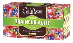 Celliflore Draineur Actif Thé Noir 25 Sachets Celliflore Draineur Actif Thé Noir 25 Sachets