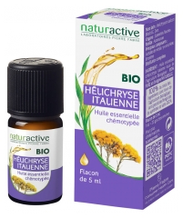 Naturactive Huile Essentielle Hélichryse Italienne Bio 5 ml Naturactive Huile Essentielle Hélichryse Italienne Bio 5 ml
