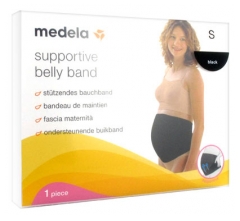 Medela Maternity Supportive Belly Band Size S - Black Medela Maternity Supportive Belly Band Size S - Black