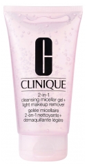 Clinique 2-in-1 Cleansing Micellar Gel + Light Makeup Remover 150ml Clinique 2-in-1 Cleansing Micellar Gel + Light Makeup Remover 150ml