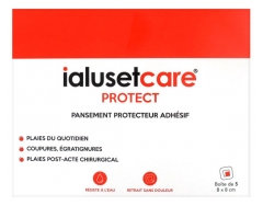Laboratoires Genevrier Ialusetcare Protect 5 Pansements 8 x 8 cm Laboratoires Genevrier Ialusetcare Protect 5 Pansements 8 x 8 cm