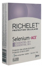 Richelet Protection Cellulaire Selenium-ACE Essentiel 30+ 90 Comprimés Richelet Protection Cellulaire Selenium-ACE Essentiel 30+ 90 Comprimés