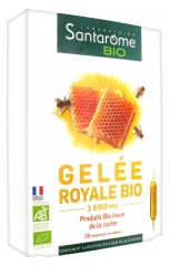 Santarome Bio Gelée Royale Bio 1500 20 Ampoules Santarome Bio Gelée Royale Bio 1500 20 Ampoules