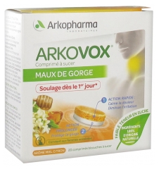 Arkopharma Arkovox Tablet to Suck Honey Lemon Flavour 20 Tablets Arkopharma Arkovox Tablet to Suck Honey Lemon Flavour 20 Tablets