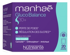 Nutrisanté Manhaé Gluco Balance 30+ 20 Sobres Nutrisanté Manhaé Gluco Balance 30+ 20 Sobres