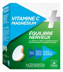 Nutrisanté Vitamin C + Magnesium 24 Tablets Nutrisanté Vitamin C + Magnesium 24 Tablets