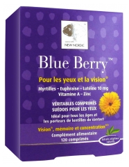 New Nordic Blue Berry 120 Tabletas New Nordic Blue Berry 120 Tabletas