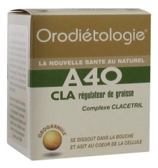 Laboratoires Zannini Orodietologie A40 CLA Fats Regulator 40 Orogranules Laboratoires Zannini Orodietologie A40 CLA Fats Regulator 40 Orogranules