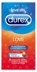 Durex Love 6 Préservatifs Durex Love 6 Préservatifs