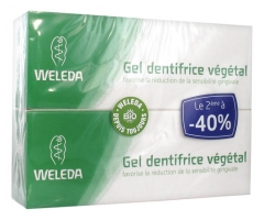 Weleda Gel Dentifrice Végétal Lot de 2 x 75 ml Weleda Gel Dentifrice Végétal Lot de 2 x 75 ml