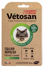 Clément Thékan Vétosan Collier Répulsif Chat 32 cm Clément Thékan Vétosan Collier Répulsif Chat 32 cm