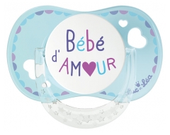 Luc et Léa Sucette Silicone Physiologique avec Anneau 0 Mois et + Luc et Léa Sucette Silicone Physiologique avec Anneau 0 Mois et +