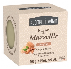 Le Comptoir du Bain Savon de Marseille Surgras 200 g Le Comptoir du Bain Savon de Marseille Surgras 200 g