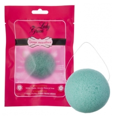 Lady Green Éponge Merveilleuse Konjac Peppermint Lady Green Éponge Merveilleuse Konjac Peppermint